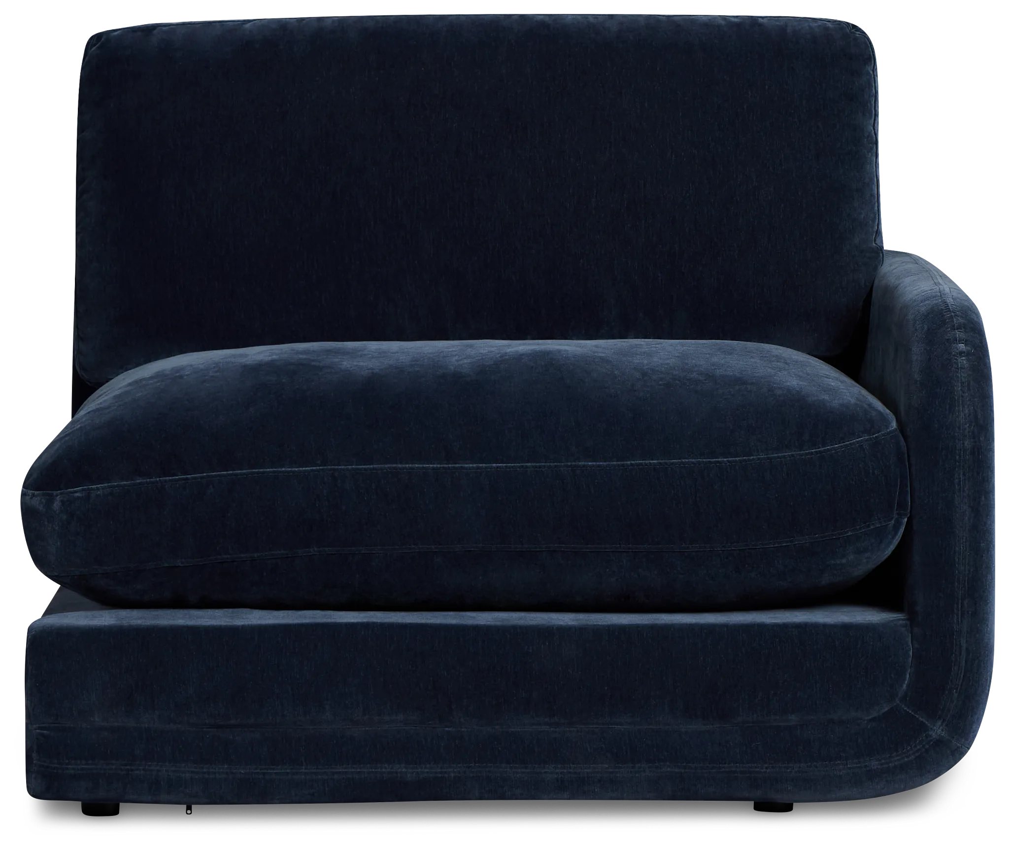 Jules Dark Blue Velvet Right Chair