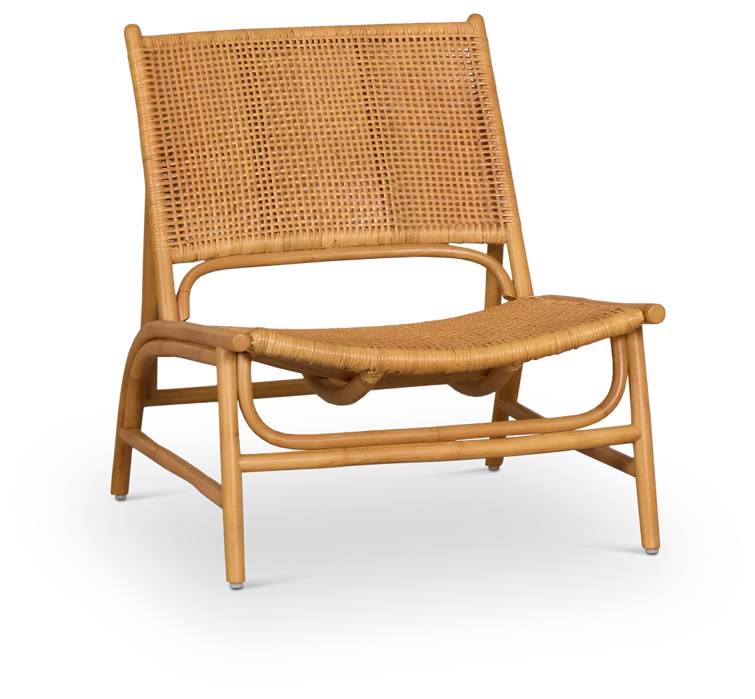 Oahu Light Tone Woven Accent Chair