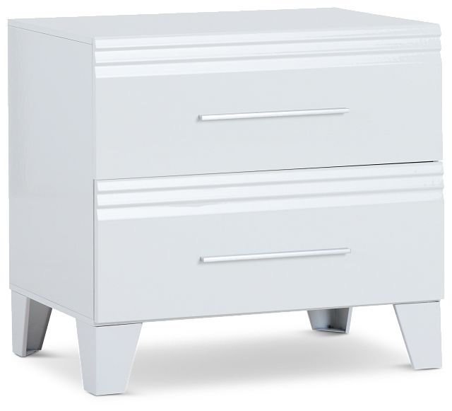 Midtown White Nightstand