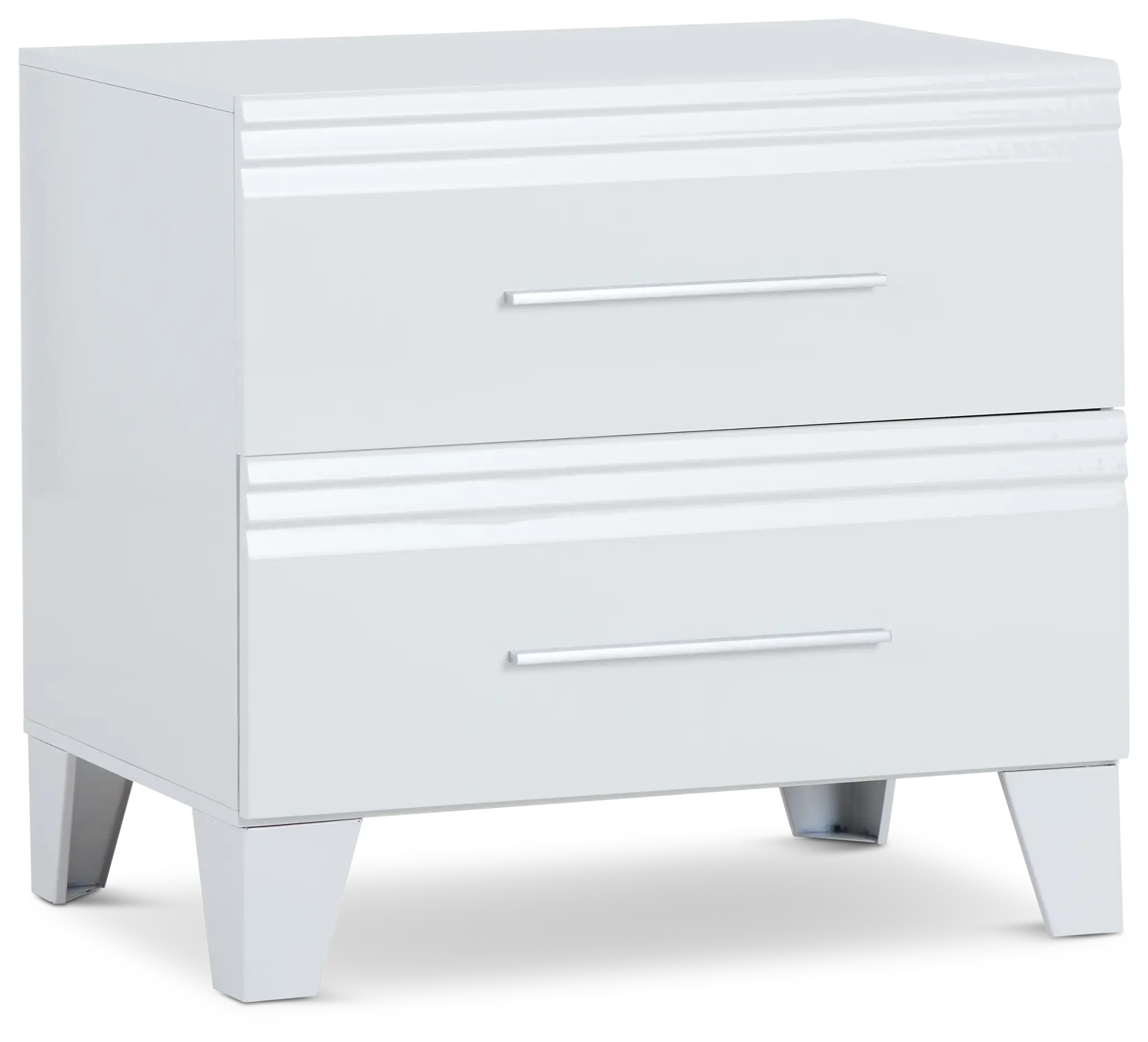 Midtown White Nightstand Midtown White Nightstand