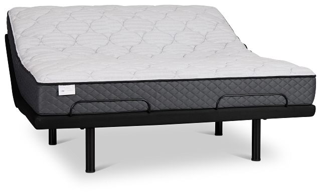 Kevin Charles By Sealy Essential Plush Elite Adjustable Mattress Set