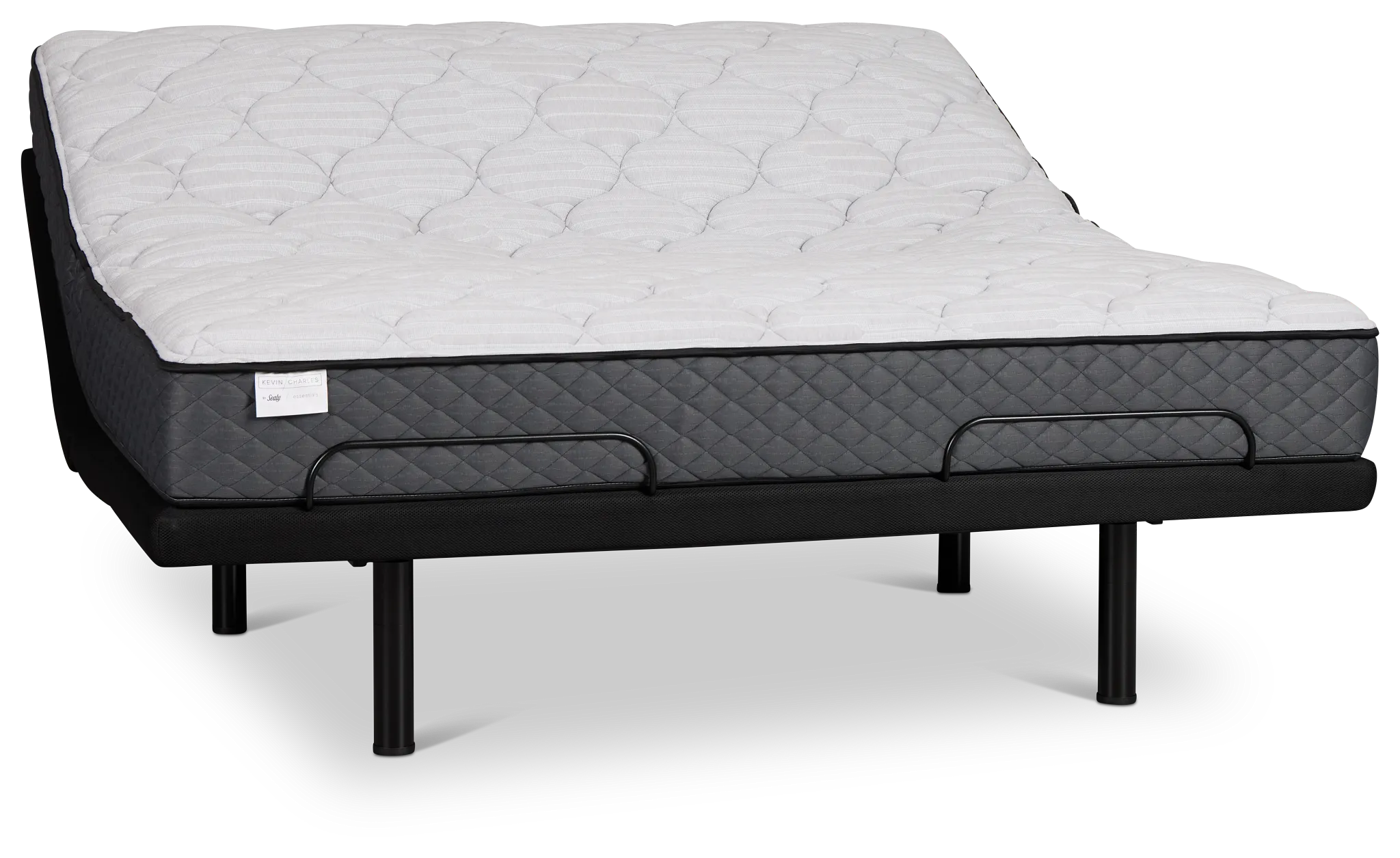 Kevin Charles By Sealy Essential Plush Elite Adjustable Mattress Set