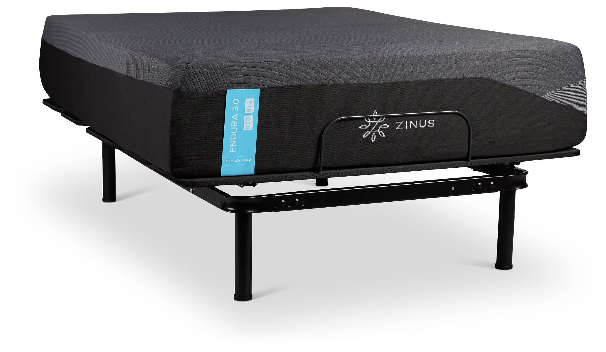 Zinus Endura 3.0 Plush Slat Adjustable Mattress Set Zinus Endura 3.0 Plush Slat Adjustable Mattress Set