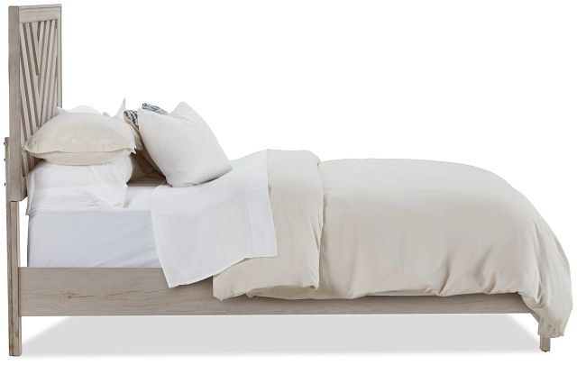 Casper Light Tone Panel Bed