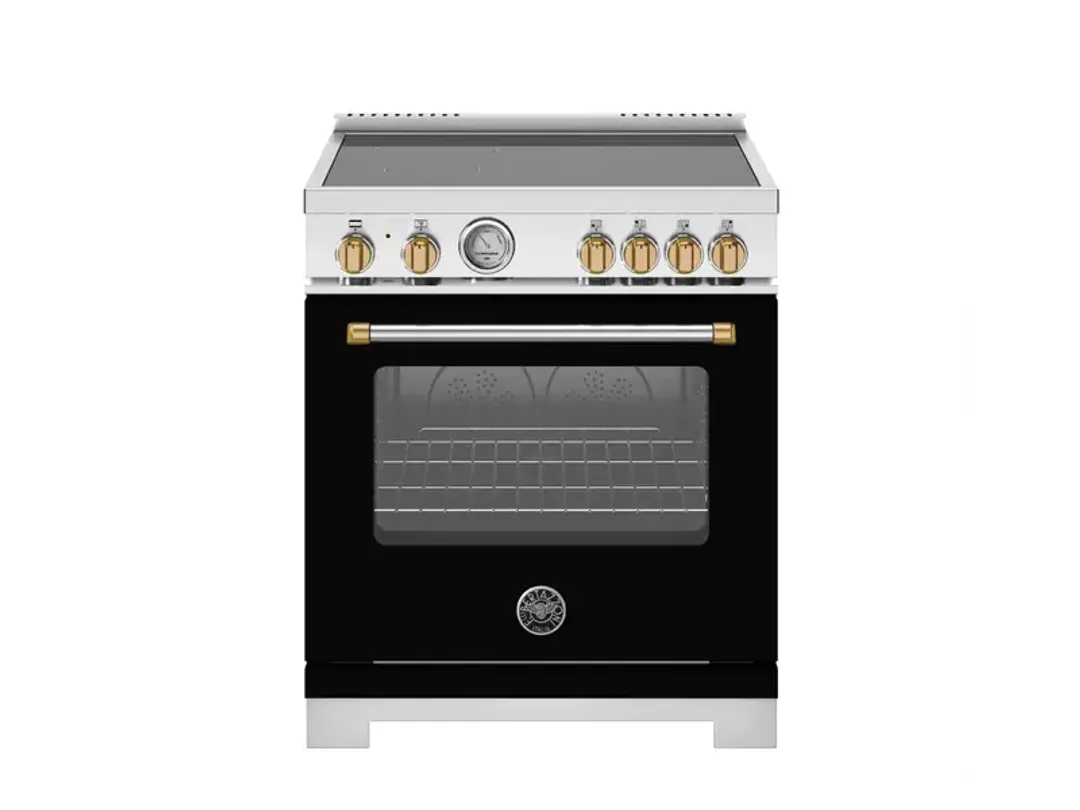 Bertazzoni Master Series Black 30" Induction Range
