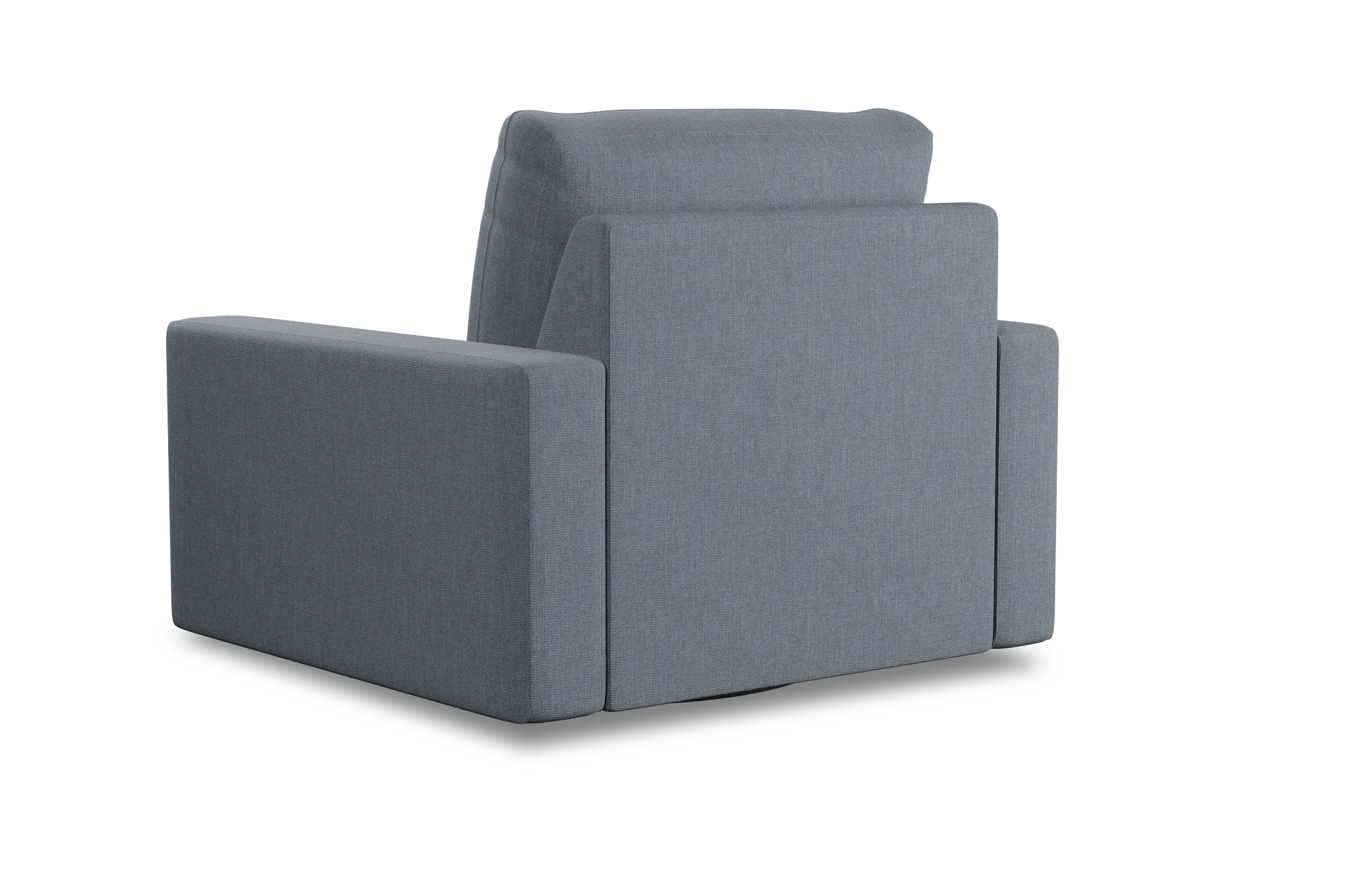 Edgewater Victory Dark Blue Swivel Chair