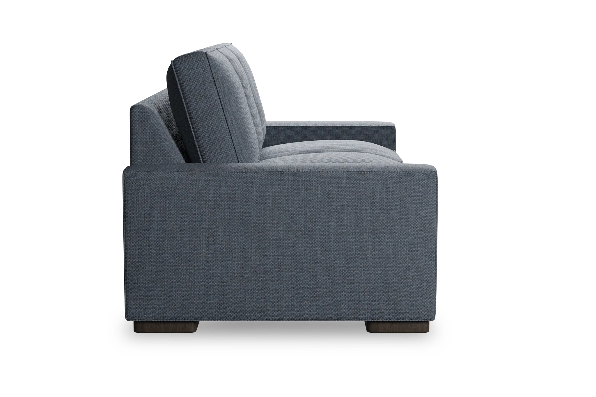 Edgewater Victory Dark Blue 84" Sofa W/ 3 Cushions