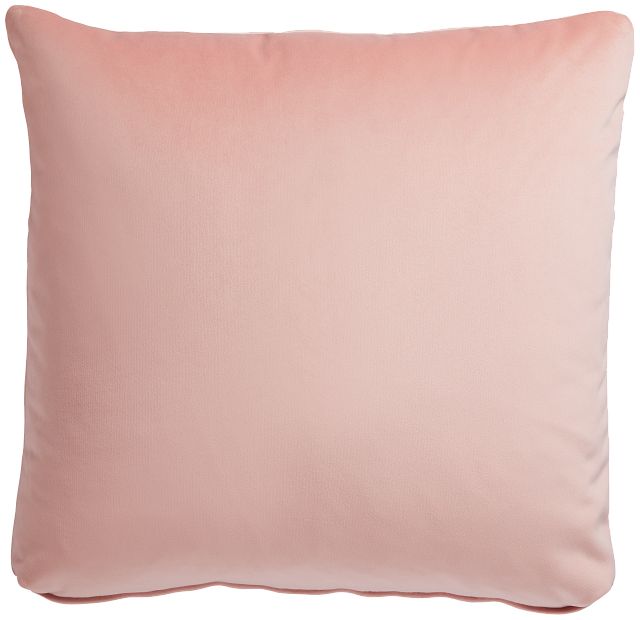 Reign Light Pink 22" Accent Pillow