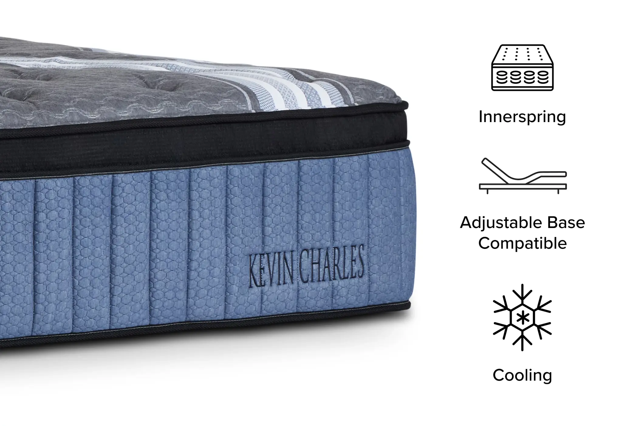 Kevin Charles Winter Haven Lux Plush Luxury Plush 15.25" Euro Top Mattress Kevin Charles Winter Haven Lux Plush Luxury Plush 15.25" Euro Top Mattress