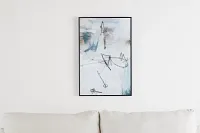 Clarise White Framed Wall Art