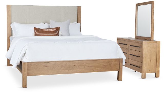 Tahoe Light Tone Uph Panel Bedroom