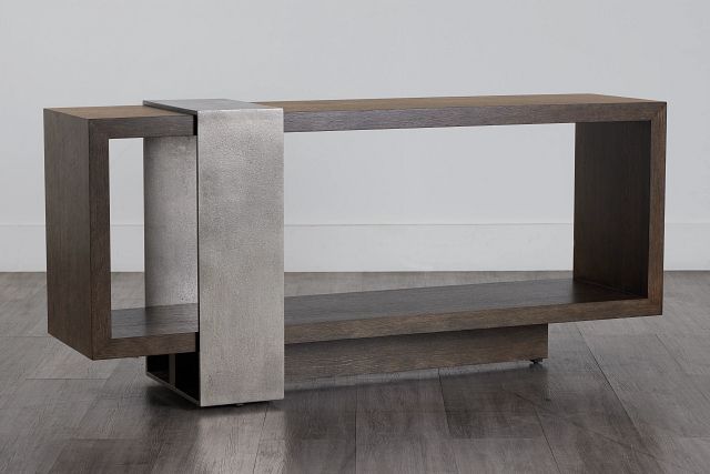 Linea Dark Tone Wood Console Table (0)