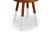 Daisy Mid Tone Round End Table