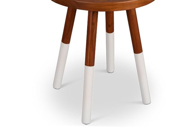 Daisy Mid Tone Round End Table