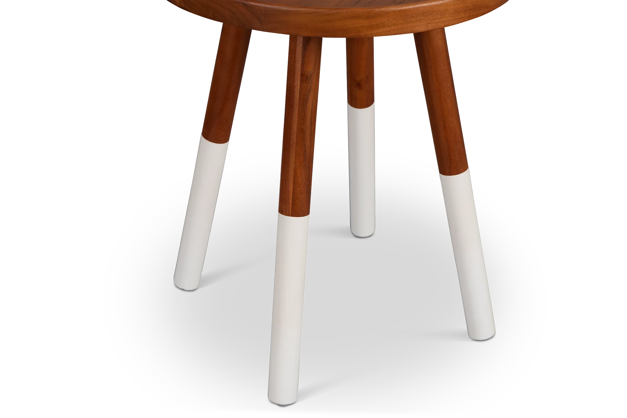 Daisy Mid Tone Round End Table