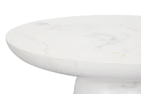 Merrick White Round Coffee Table