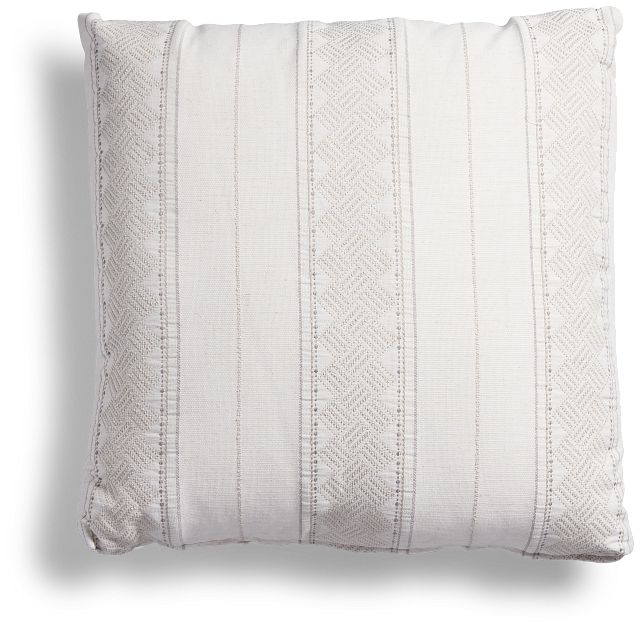 Hermione Beige 18" Accent Pillow