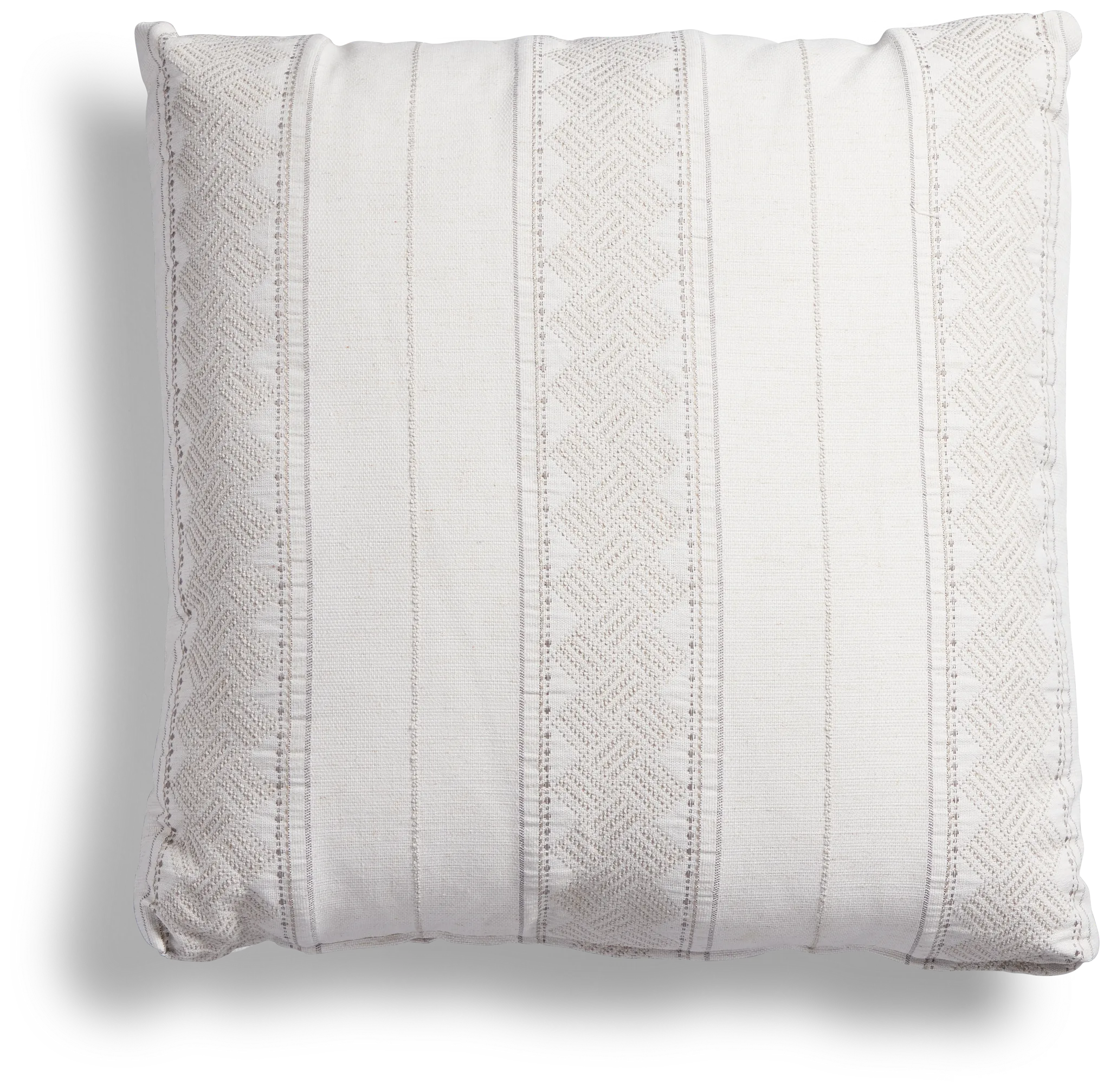 Hermione Beige 18" Accent Pillow