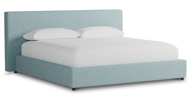 Grayton Elite Light Blue 44" Upholstered Platform Bed