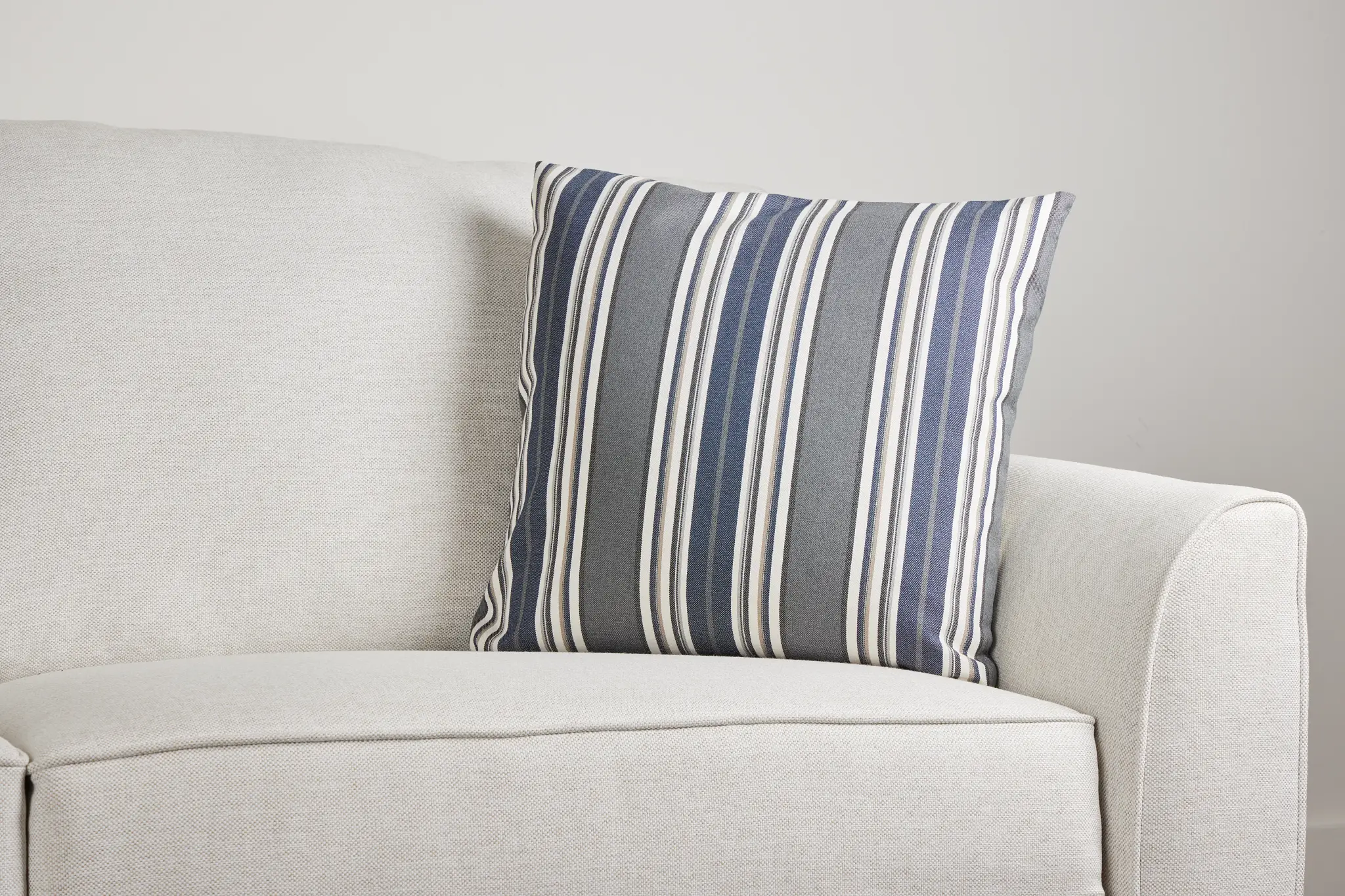 Amuse Blue Stripe 20" Accent Pillow Amuse Blue Stripe 20" Accent Pillow