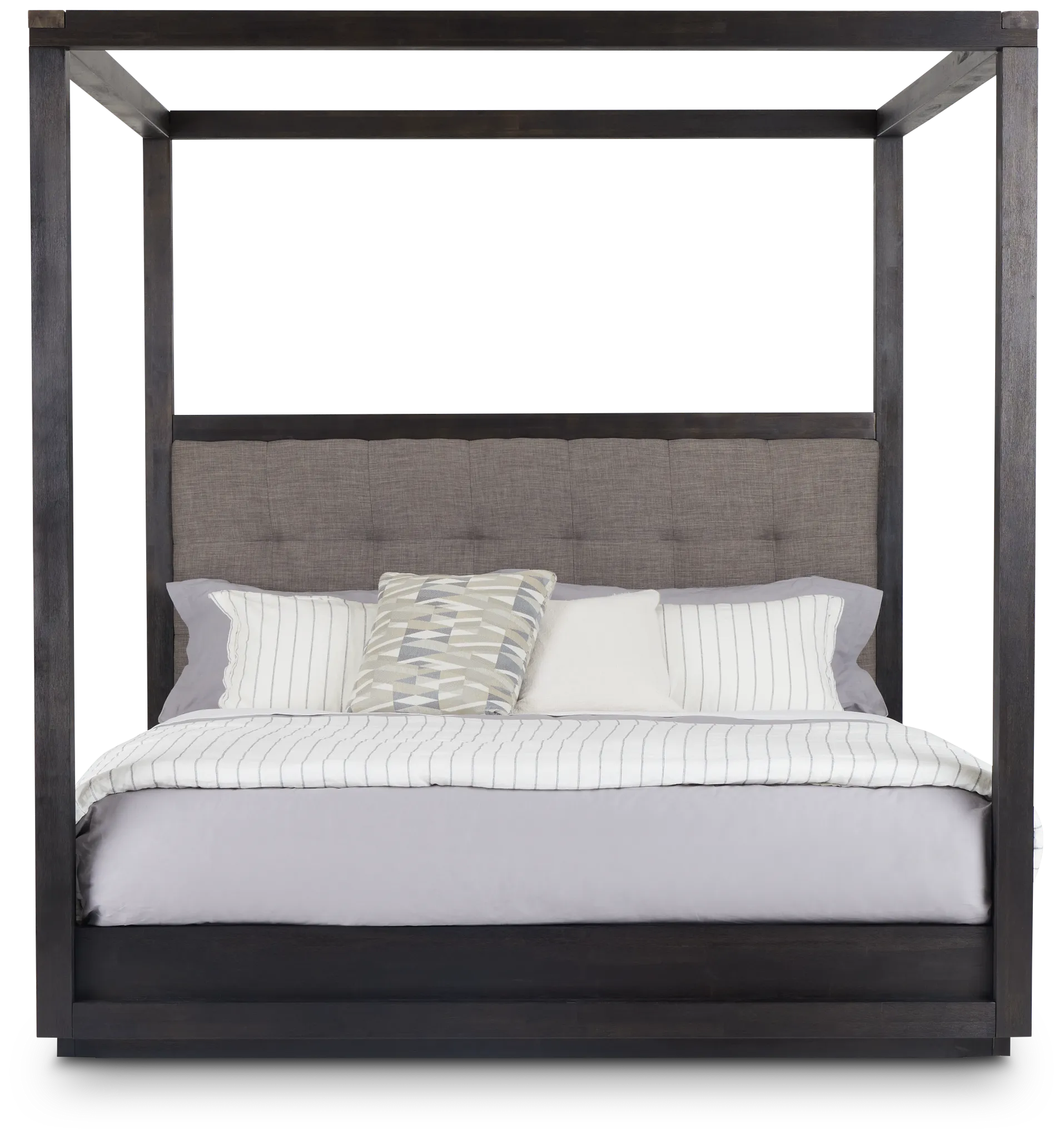 Madden Gray Uph Canopy Bed