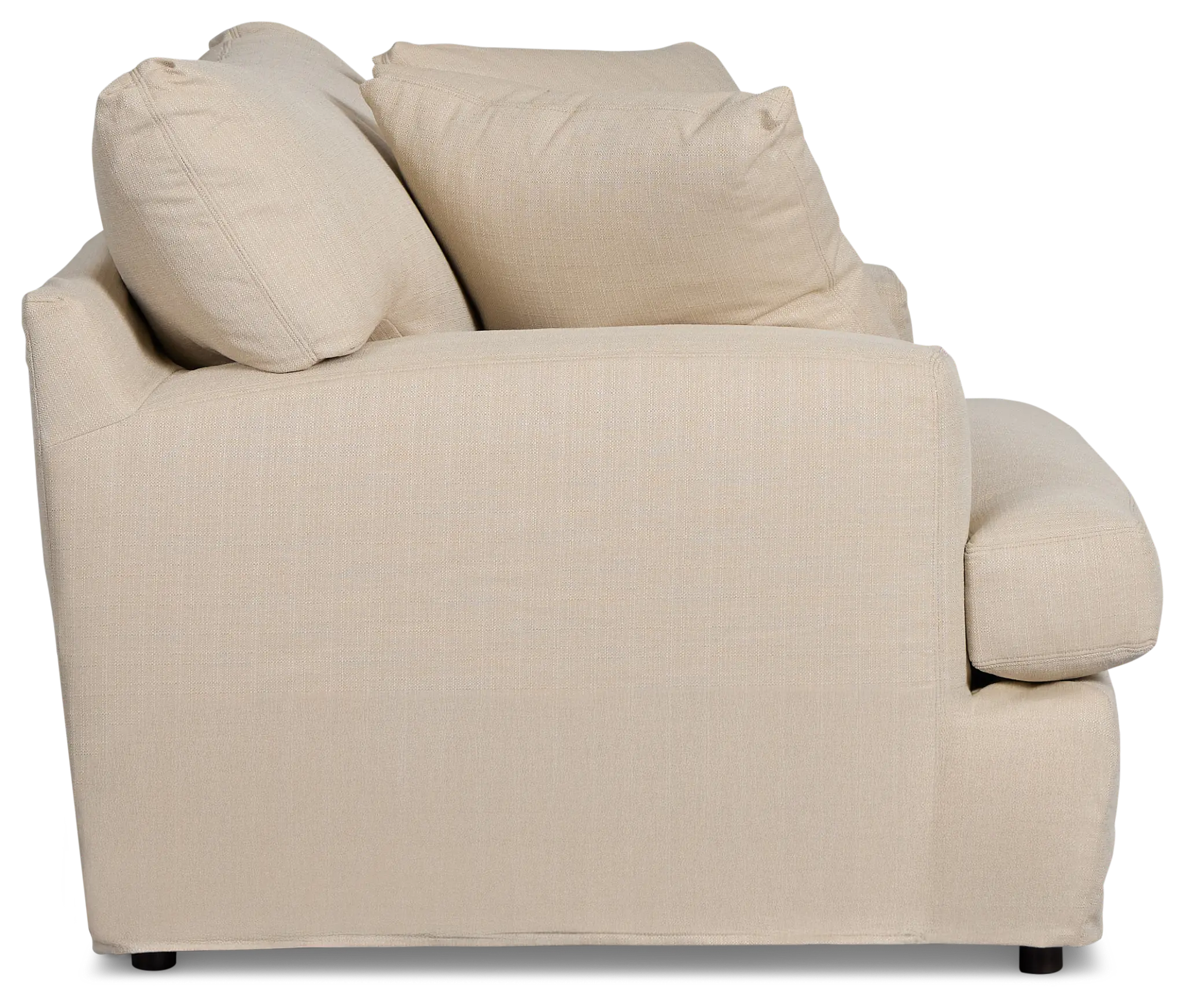 Marren Beige Fabric Chair Marren Beige Fabric Chair