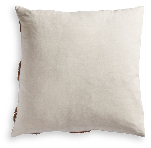 Halsto Ivory Square Accent Pillow