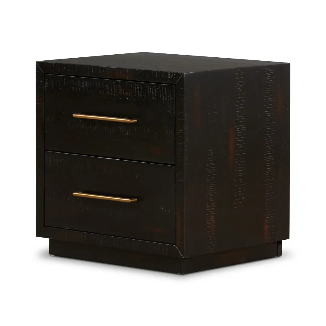 Four Hands Ellen Black Nightstand Four Hands Ellen Black Nightstand