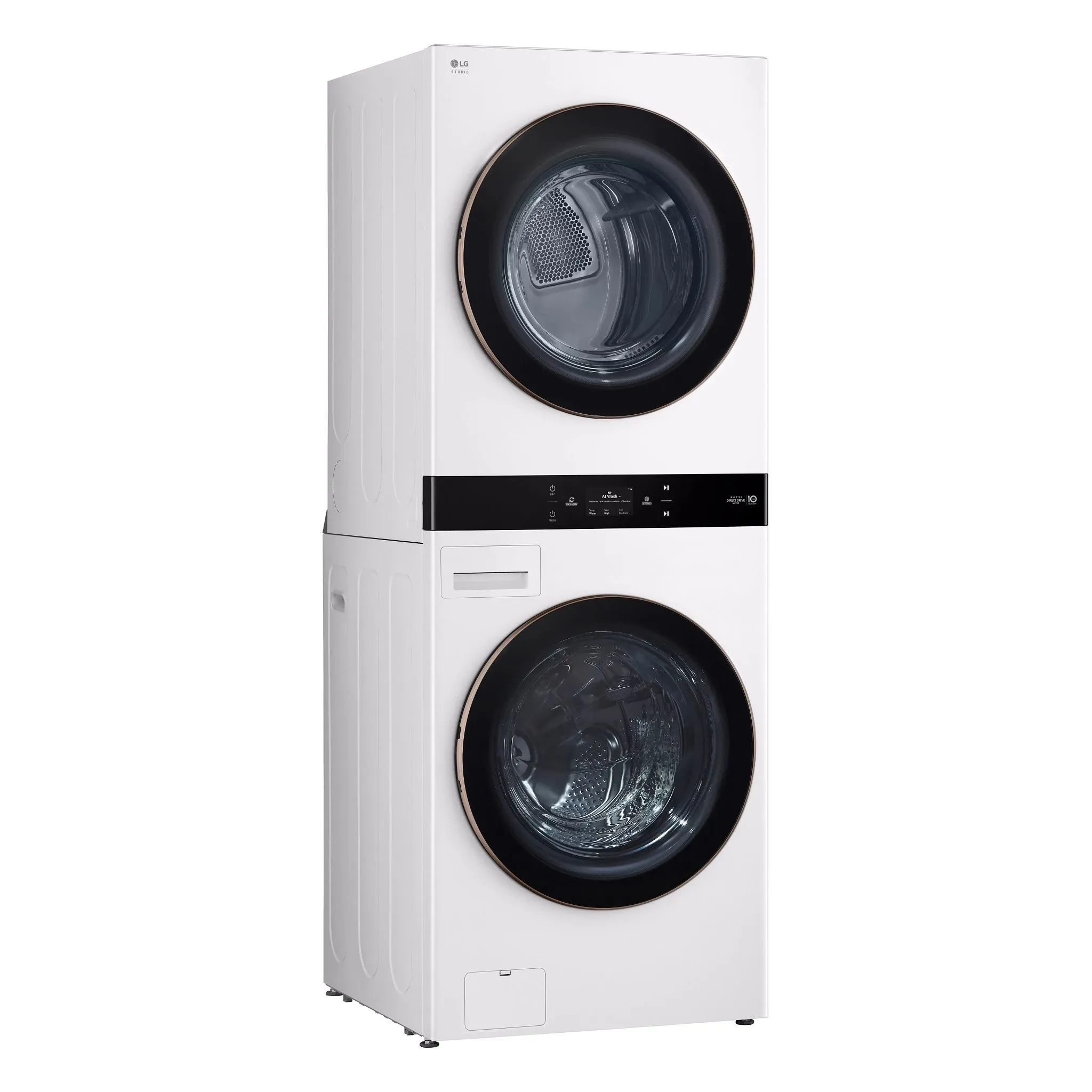 Lg 50 Series White Electric Laundry Center