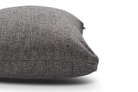 Andie Dark Gray 20" Accent Pillow Cover
