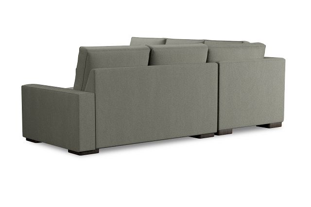 Edgewater Delray Pewter Small Two-arm Sectional (3)