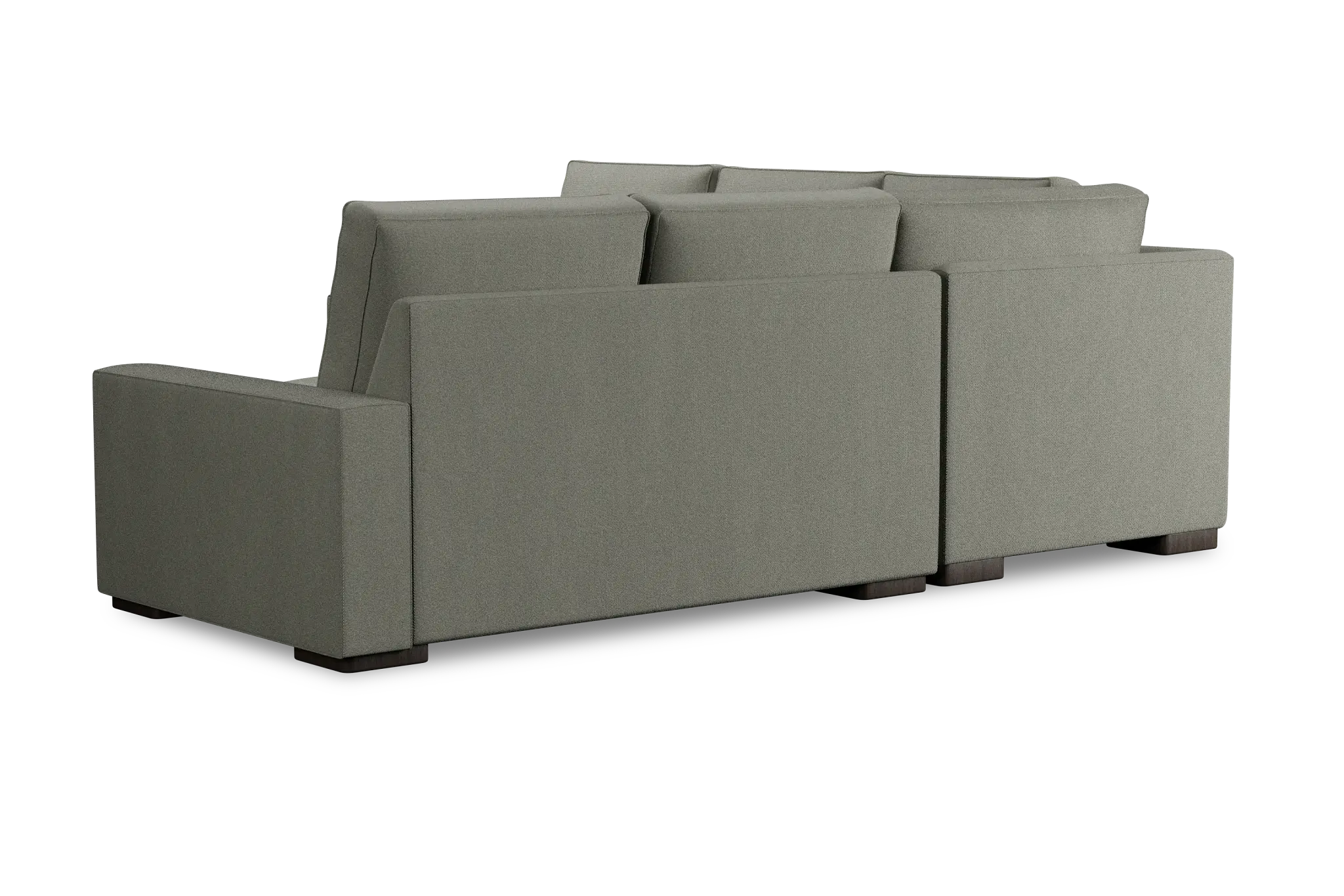 Edgewater Delray Pewter Small Two-arm Sectional Edgewater Delray Pewter Small Two-arm Sectional