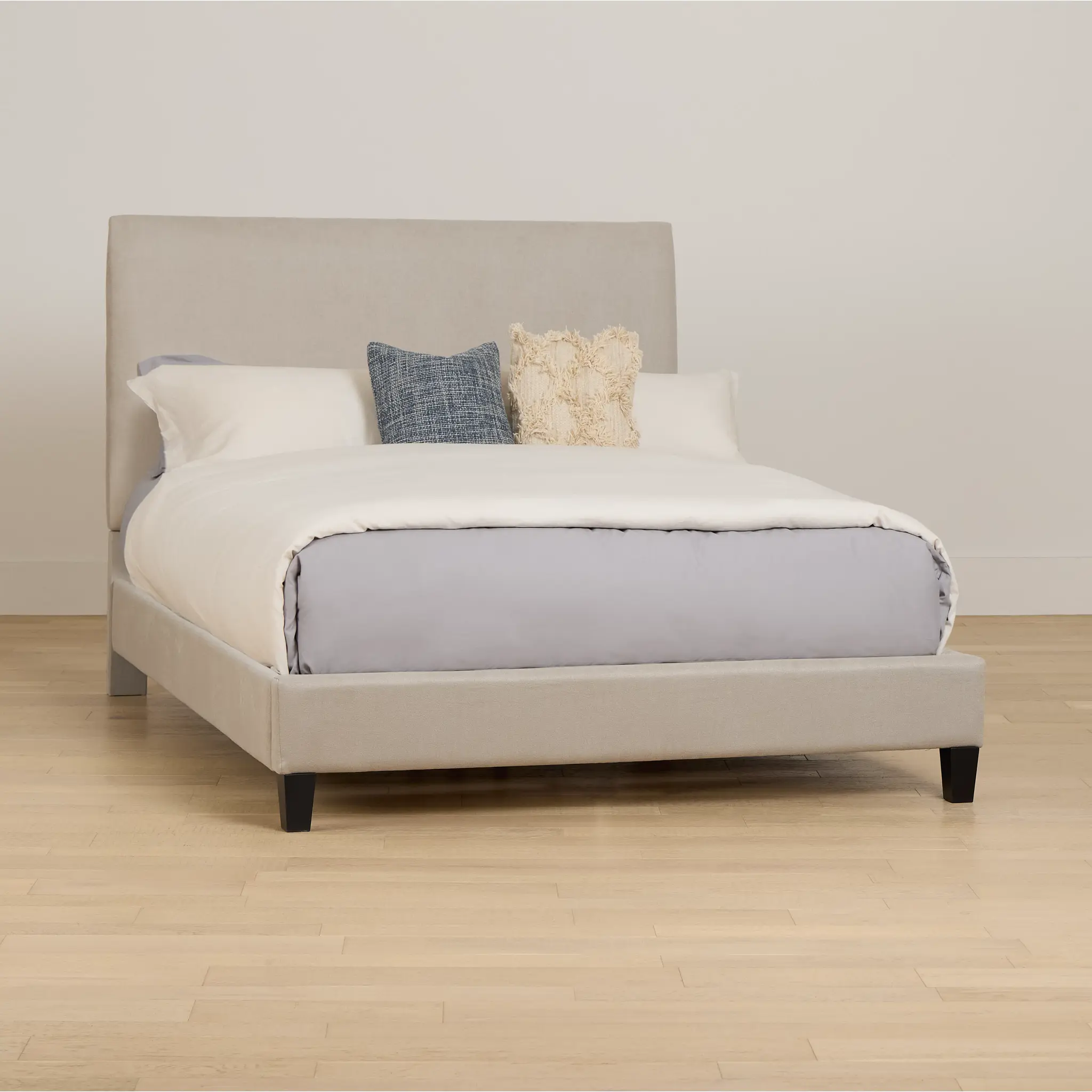 Lucy Light Gray Uph Platform Bed Lucy Light Gray Uph Platform Bed