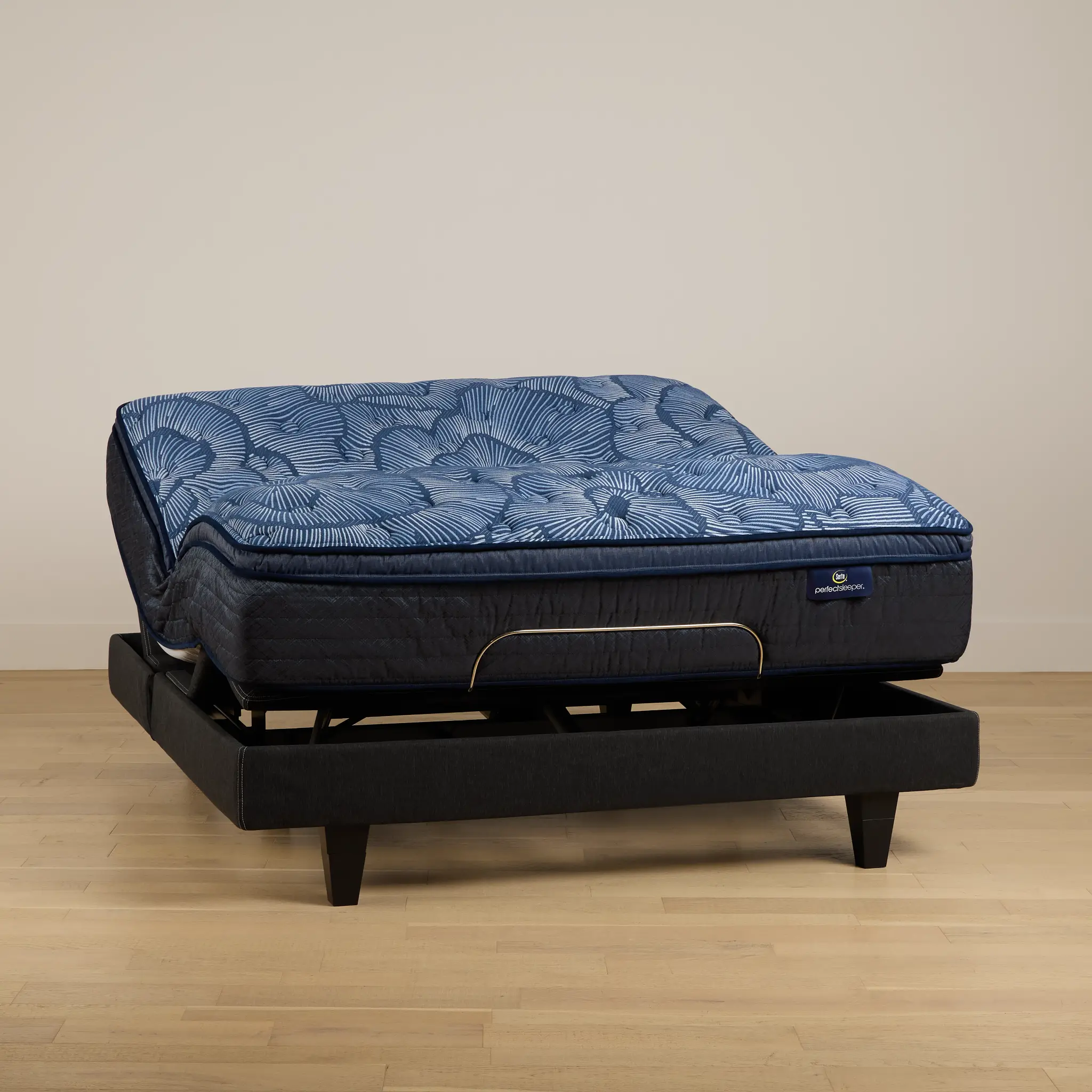 Serta Perfect Sleeper Cobalt Calm Plush Motion Perfect 4 Adjustable Base Set Serta Perfect Sleeper Cobalt Calm Plush Motion Perfect 4 Adjustable Base Set