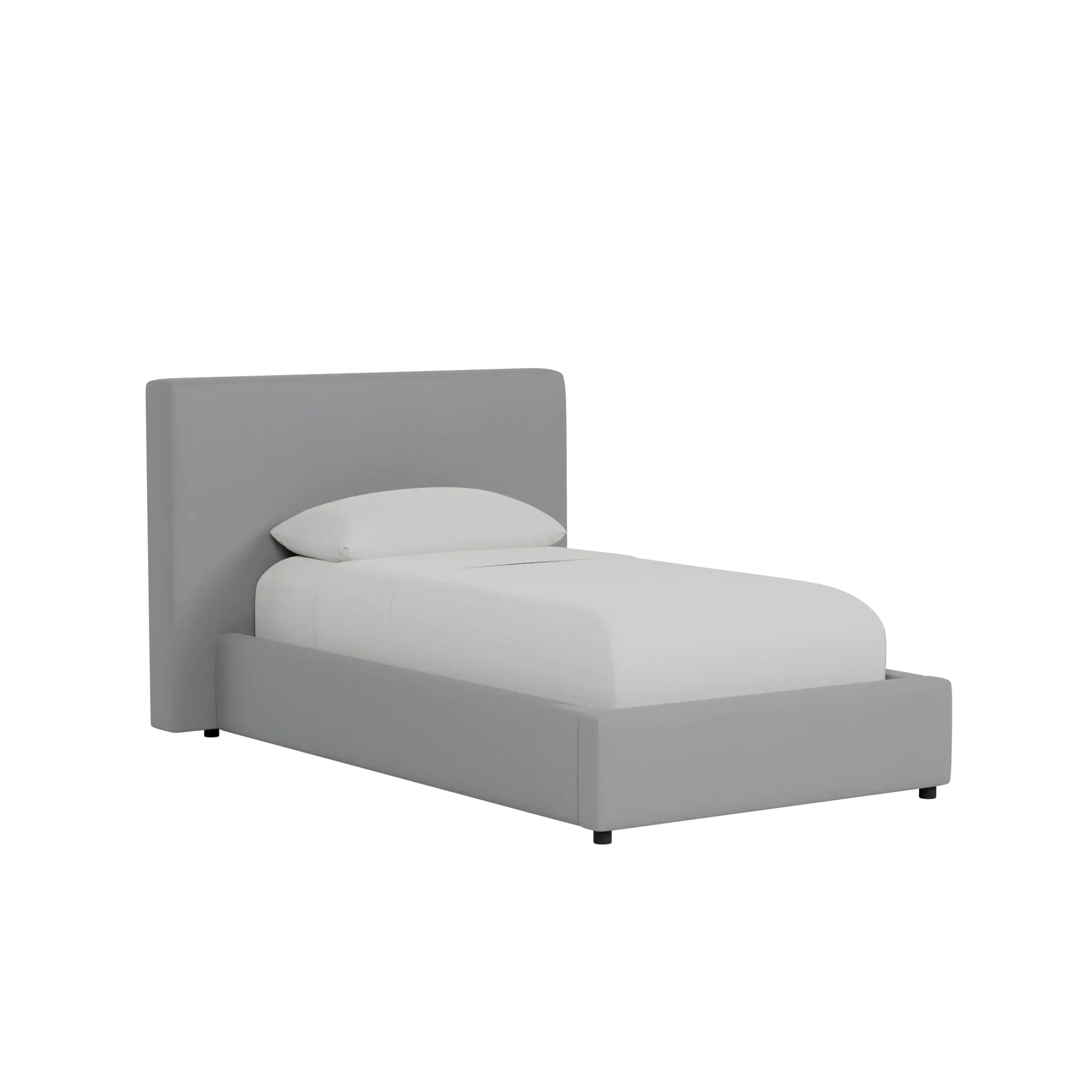 Grayton Linen 44" Upholstered Platform Bed Grayton Linen 44" Upholstered Platform Bed