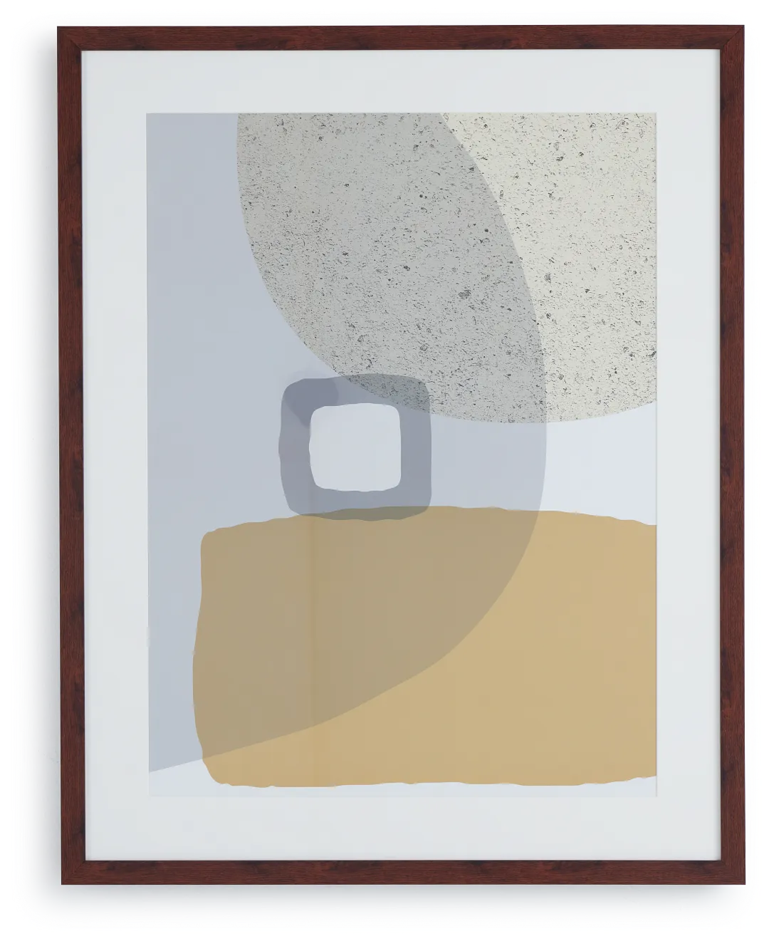 Lorry Yellow Framed Wall Art