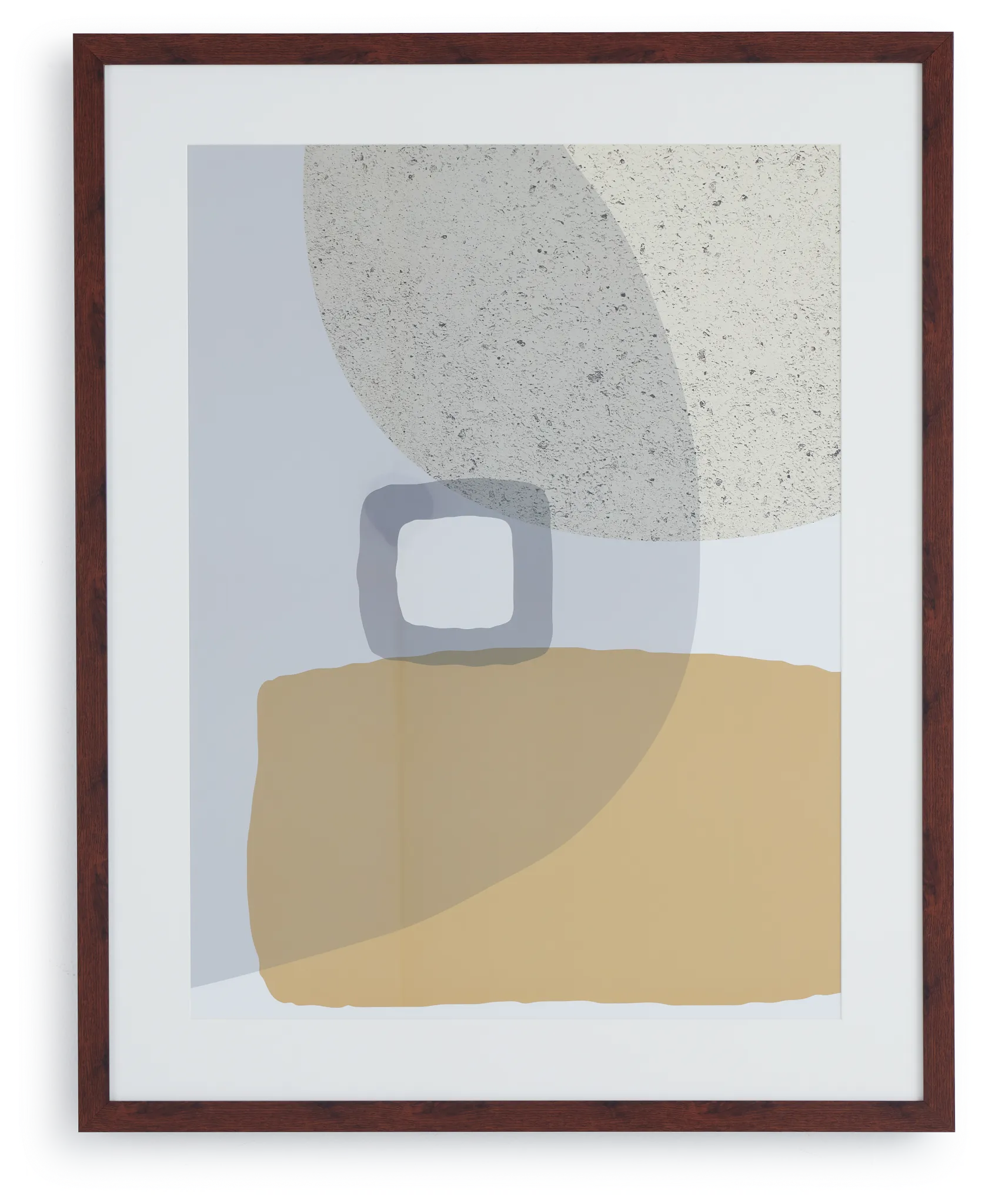 Lorry Yellow Framed Wall Art