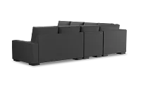 Edgewater Delray Dark Gray Large Two-arm Sectional