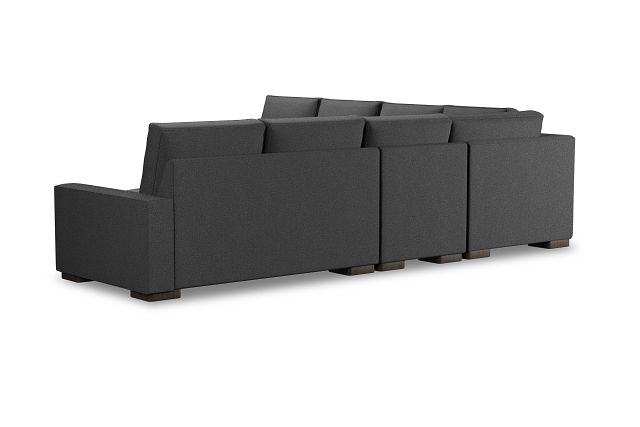 Edgewater Delray Dark Gray Large Two-arm Sectional