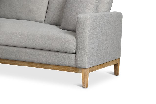 Emma Gray Medium Two-arm Sectional