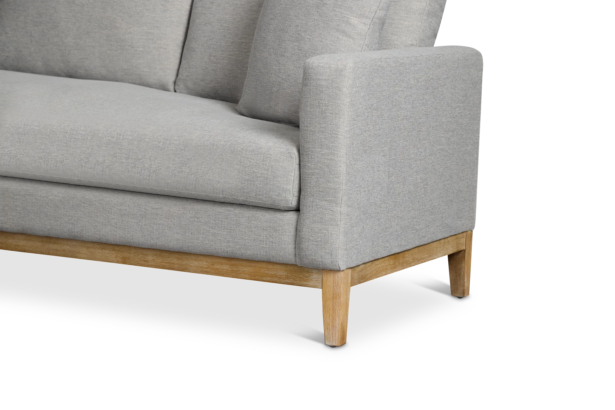 Emma Gray Medium Two-arm Sectional