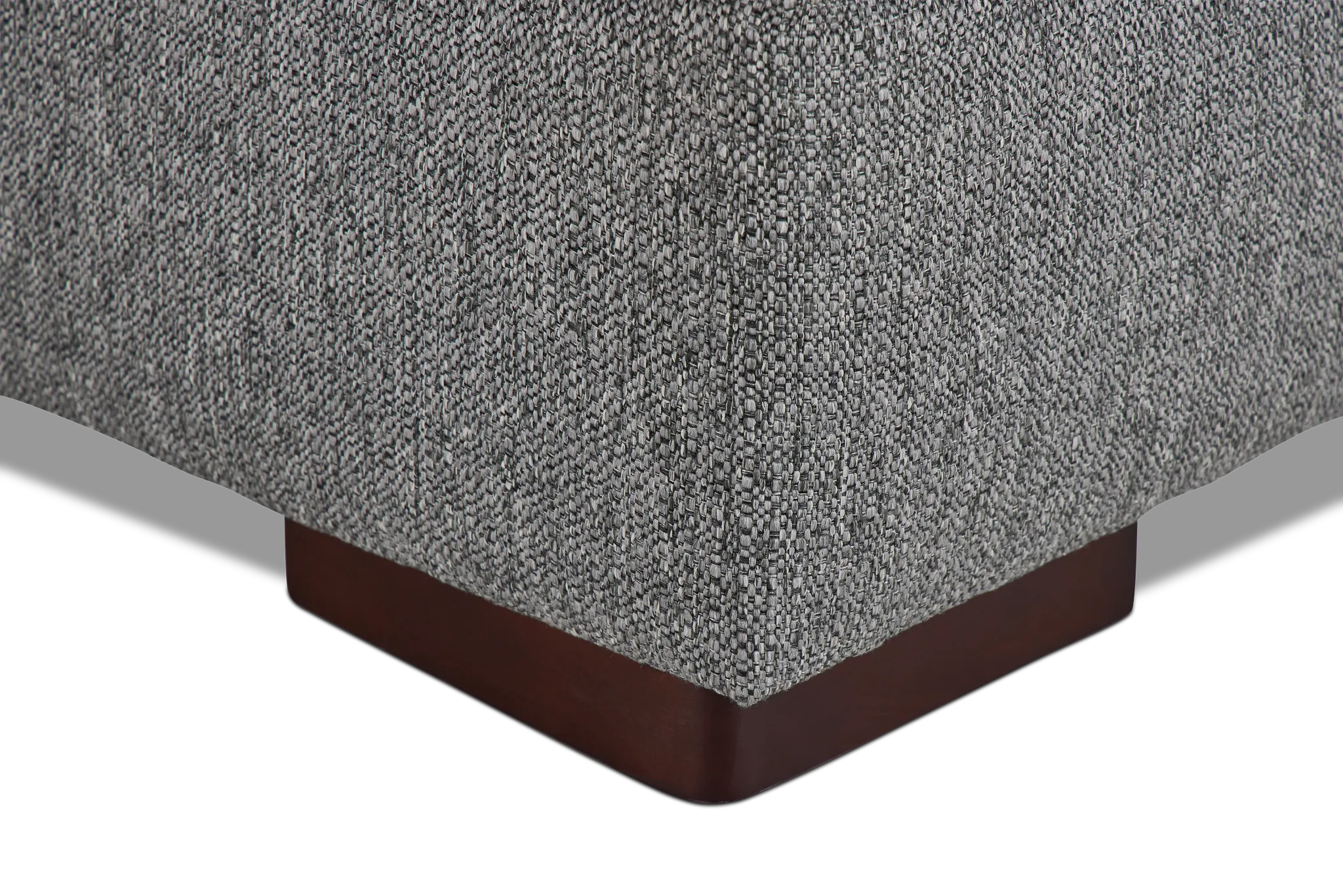 Veronica Dark Gray Down Small Left Chaise Sectional