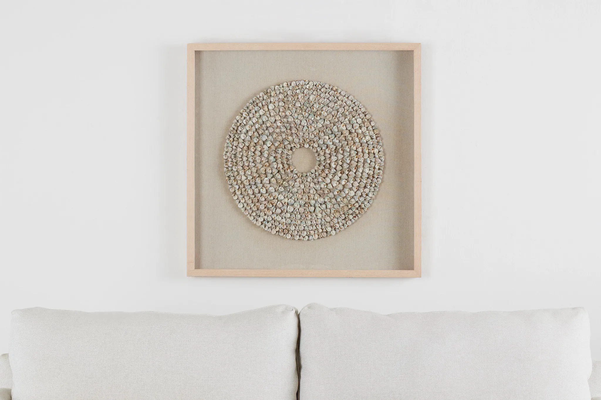 Petra Beige Framed Wall Art