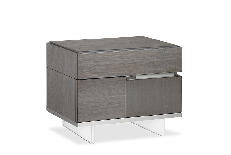 Athena Dark Gray Right Nightstand