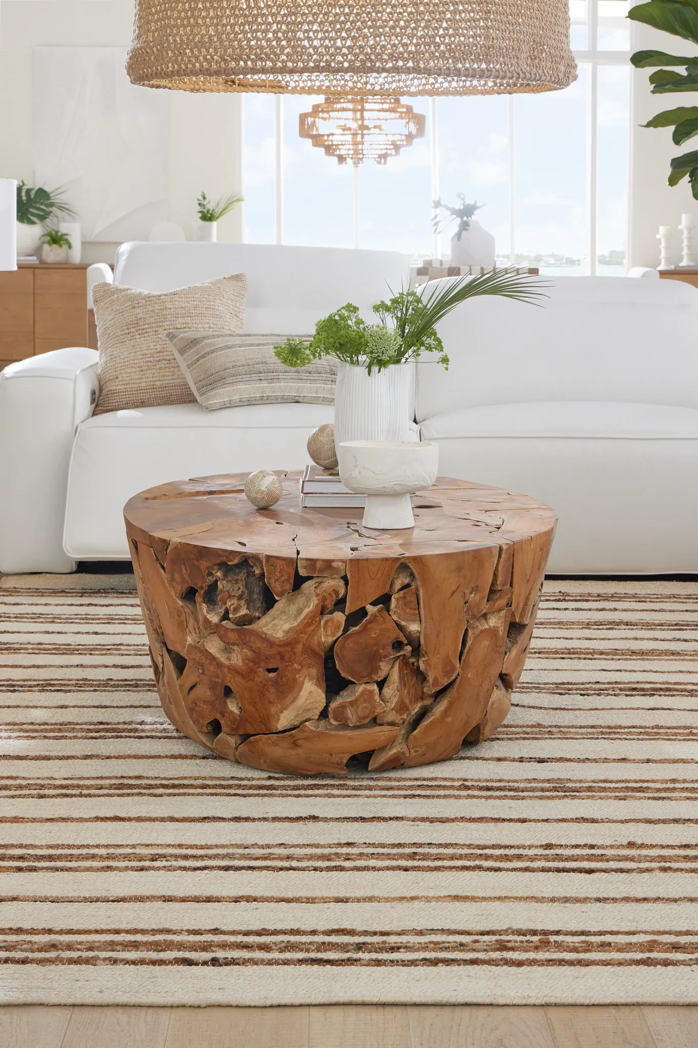 Haven Mid Tone Teak Coffee Table