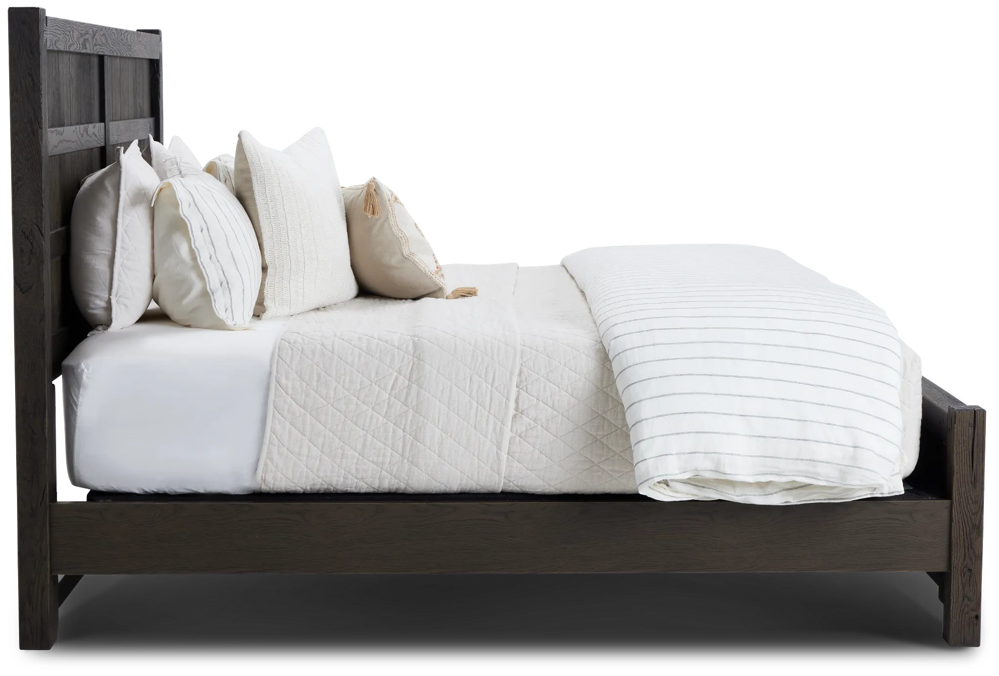 Salt Lake Dark Tone Panel Bed