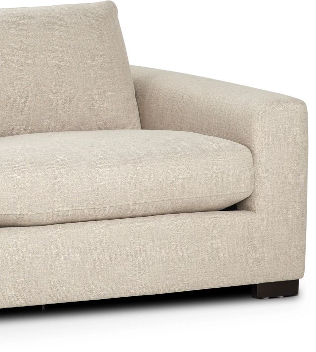 Bohan 89" Pewter Fabric Sofa