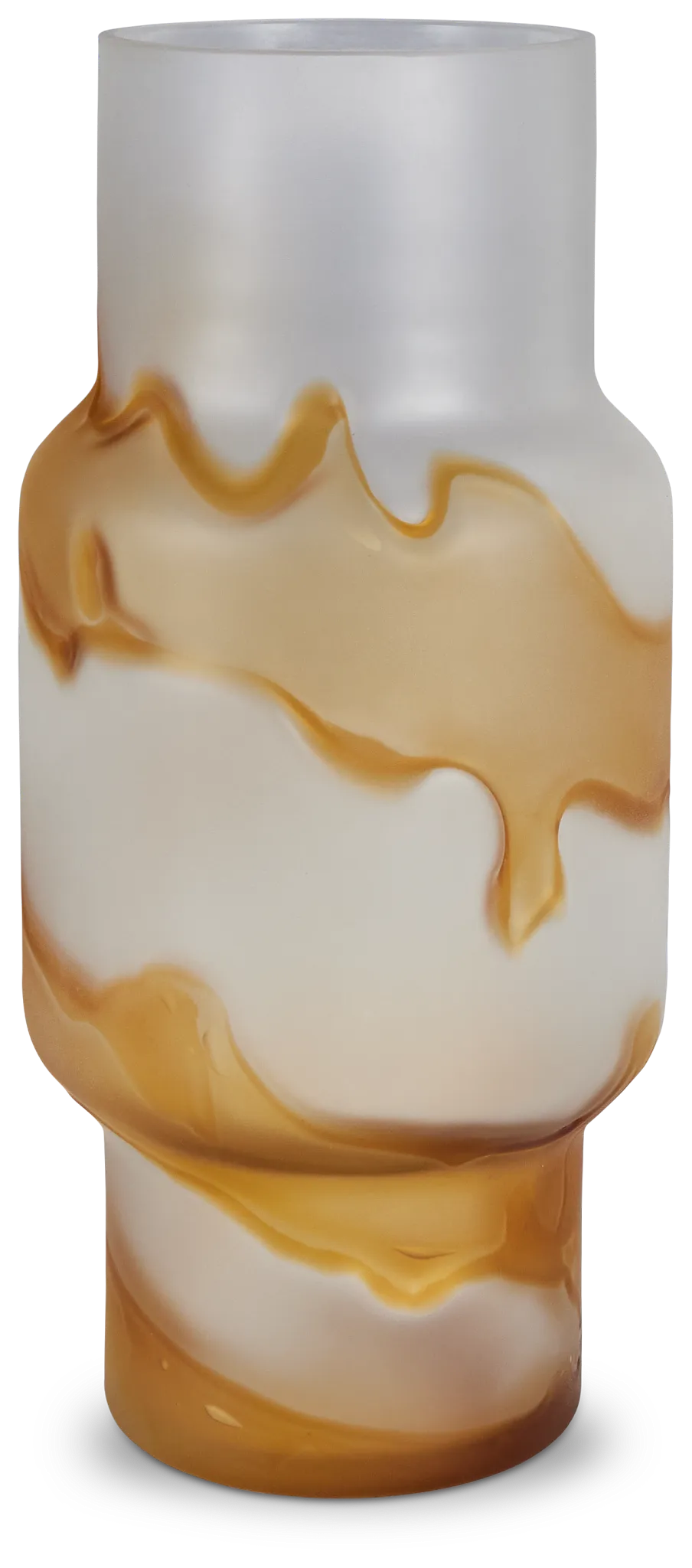 Olivera Orange Large Vase