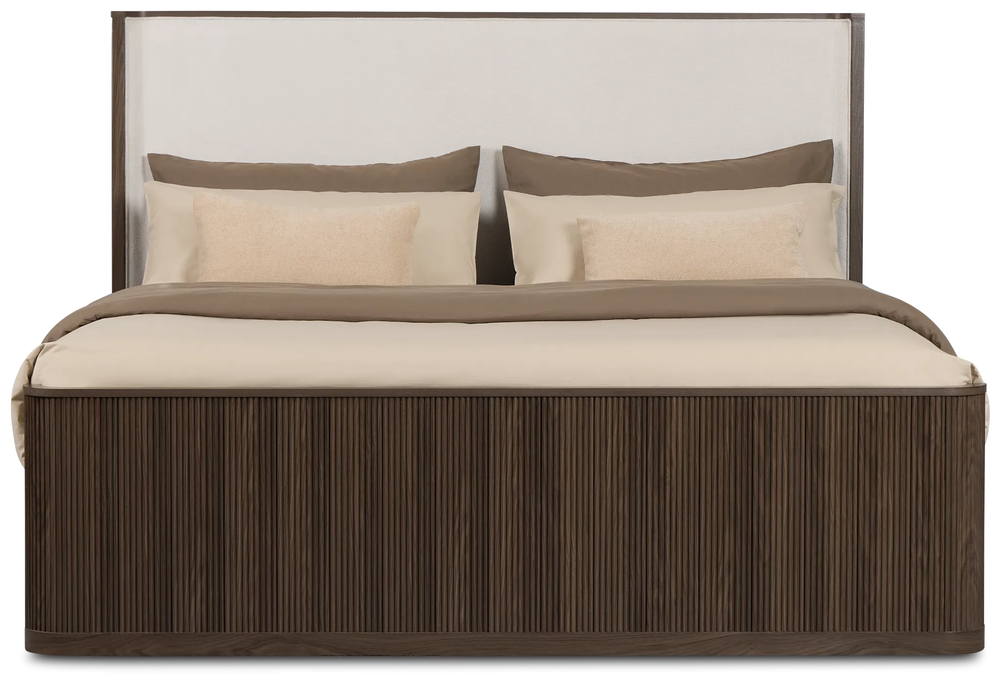 Camden Dark Tone Uph Panel Bed