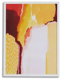 Bowen Orange Framed Wall Art